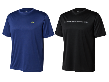 CRIVIT Tee-shirt fonctionnel homme, manches courtes.