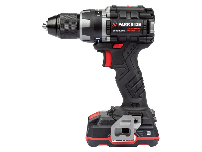 Aller en mode plein écran : PARKSIDE PERFORMANCE® Perceuse-visseuse sans fil 20 V PABSP 20 Li C3, avec batterie et chargeur - Image 2