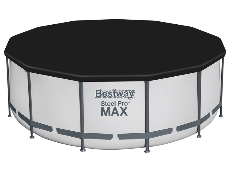 Aller en mode plein écran : Bestway Kit de piscine complet Steel Pro MAX™ Frame Pool, avec pompe de filtration, Ø 396 x 122 cm - Image 3