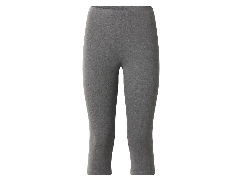 Legging capri gris pour femme