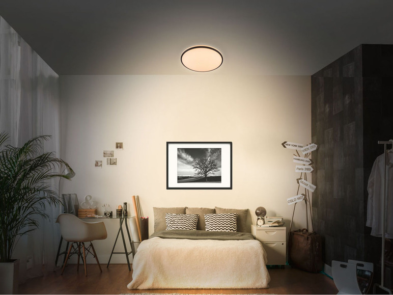 Aller en mode plein écran : LIVARNO home Plafonnier LED avec contrôle de teinte, 36,8 W - Image 3