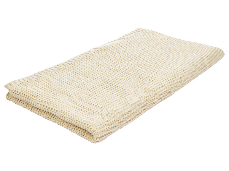 Aller en mode plein écran : LIVARNO home Plaid en maille, 130 x 150 cm - Image 2