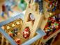 Figurines Lego Harry Potter dans une tour avec une horloge