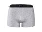 Caleçon gris pour homme avec ceinture élastique noire