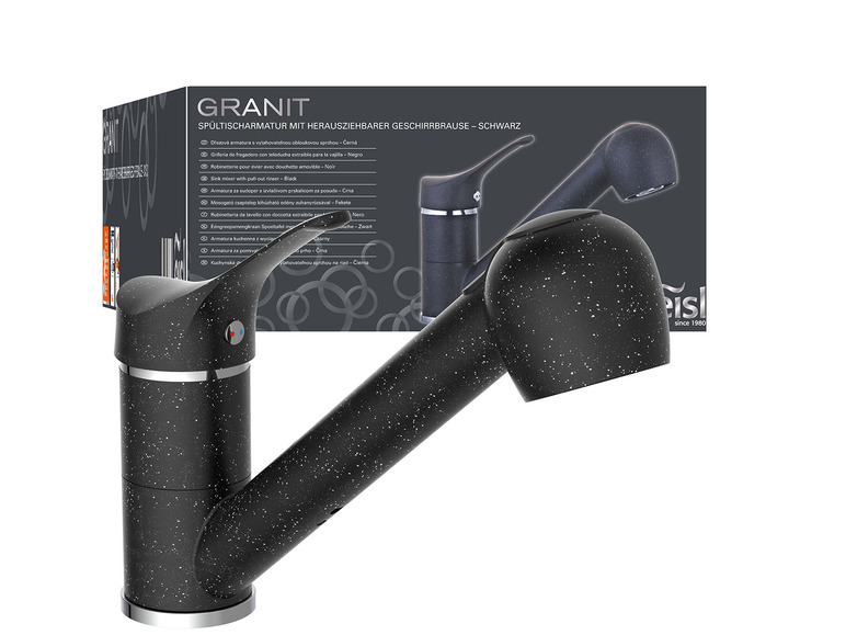 Aller en mode plein écran : Eisl Mitigeur robinet de cuisine GRANIT, avec douchette à vaisselle - Image 18