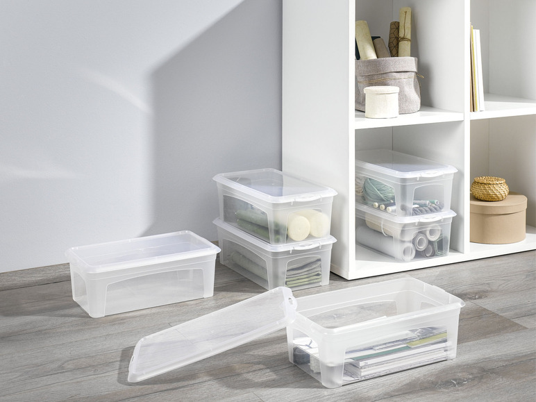 Aller en mode plein écran : LIVARNO home Lot de 3 ou 6 boîtes de rangement, avec couvercle - Image 3