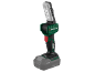 Lampe de travail sans fil avec batterie 2.0Ah, vert et noir.