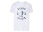 T-shirt blanc avec un motif de voilier et le texte 'SAILING VOYAGER 1976'.