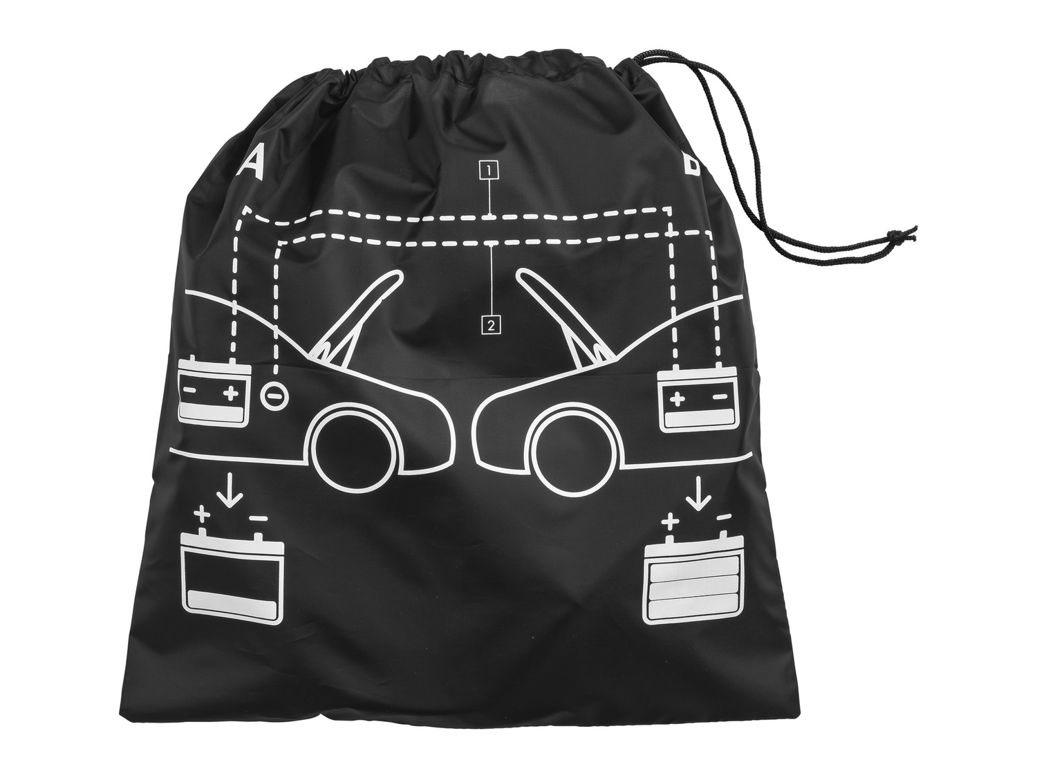 Sac De Rangement Pour Câbles De Démarrage - Imperméable, 36x36x10 Cm - 8