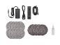 Adaptateur secteur, télécommande, câble, patins de nettoyage et flacon pour robot aspirateur