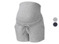 Shorts de grossesse gris avec cordon