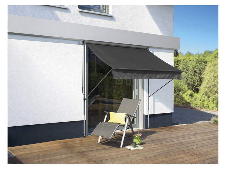 Aller en mode plein écran : LIVARNO home Store d'extérieur, 200 x 150 cm, anthracite - Image 2