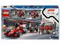 Ensemble LEGO City Formule 1 avec voiture de course Ferrari et équipe de stand.
