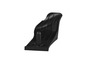 Un support d'outils en plastique noir.