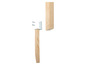 Pieds en bois avec supports de fixation et vis.