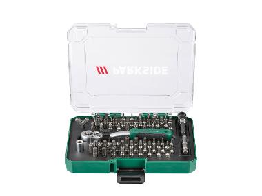PARKSIDE® Set d’embouts et cliquet, 81 pièces