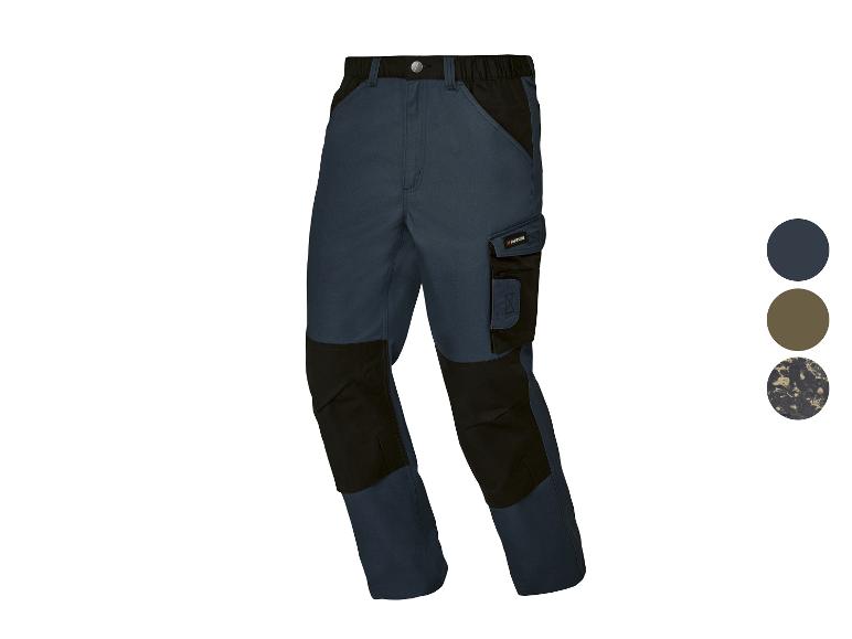 Pantalon de travail avec logo Parkside, disponible en trois coloris.