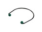 Bouchons d'oreilles avec bandeau pour la protection auditive.