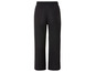 Pantalon noir à jambes larges.
