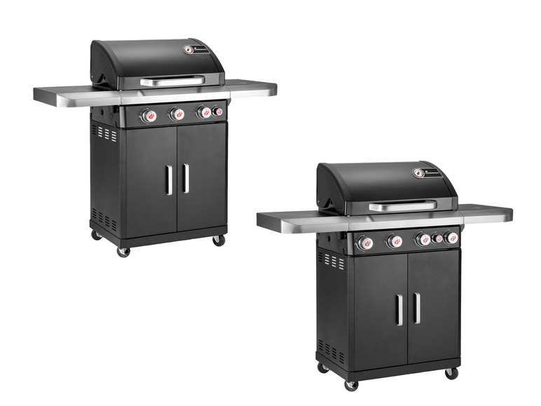 Aller en mode plein écran : LANDMANN Barbecue à gaz Rexon, 3 ou 4 brûleurs, avec réchaud latéral - Image 1