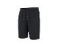Short de sport noir pour homme avec cordon de serrage à la taille