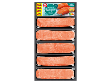 OCEAN SEA 5 portions de filet de saumon atlantique