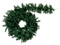 Guirlande de Noël artificielle en forme de chiffre six