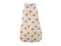 Gigoteuse bébé beige avec motif ours, lune et étoiles