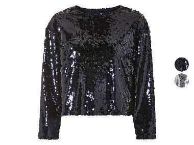 esmara® T-shirt à paillettes femme