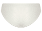 Culotte blanche côtelée.