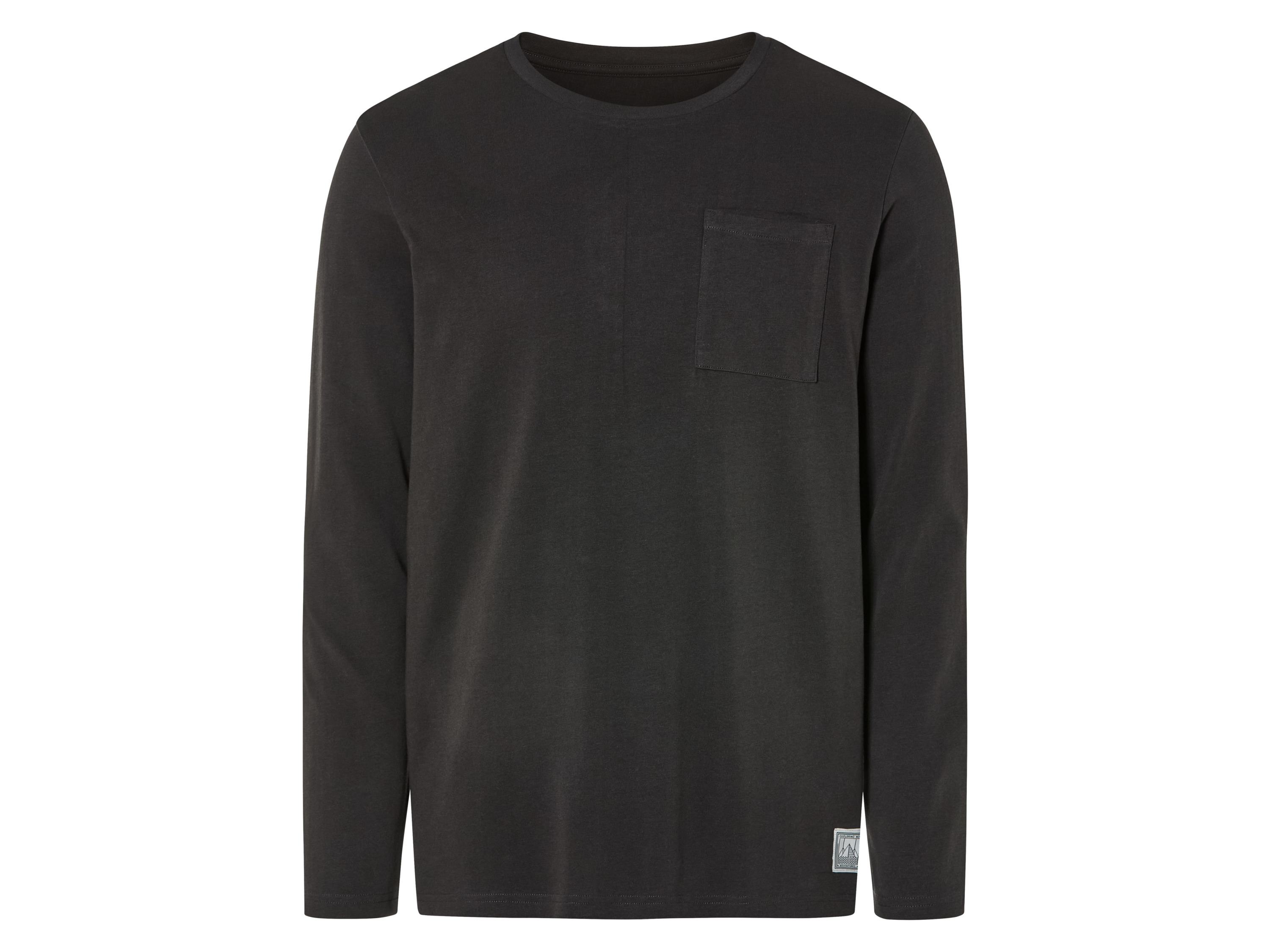 LIVERGY® T-shirt à manches longues homme (M, gris)