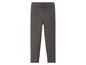 Leggings côtelées gris foncé.