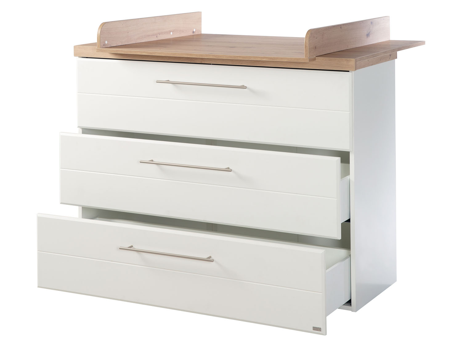 ROBA Commode Nele – Incl. table à langer amovible – / Chêne artisan - vue 4