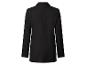 Blazer noir pour femme avec revers.