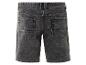 Shorts en jean gris foncé, vue arrière.
