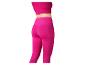 Leggings et top sport rose vif.