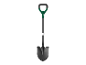 Une pelle Parksid avec manche ergonomique.