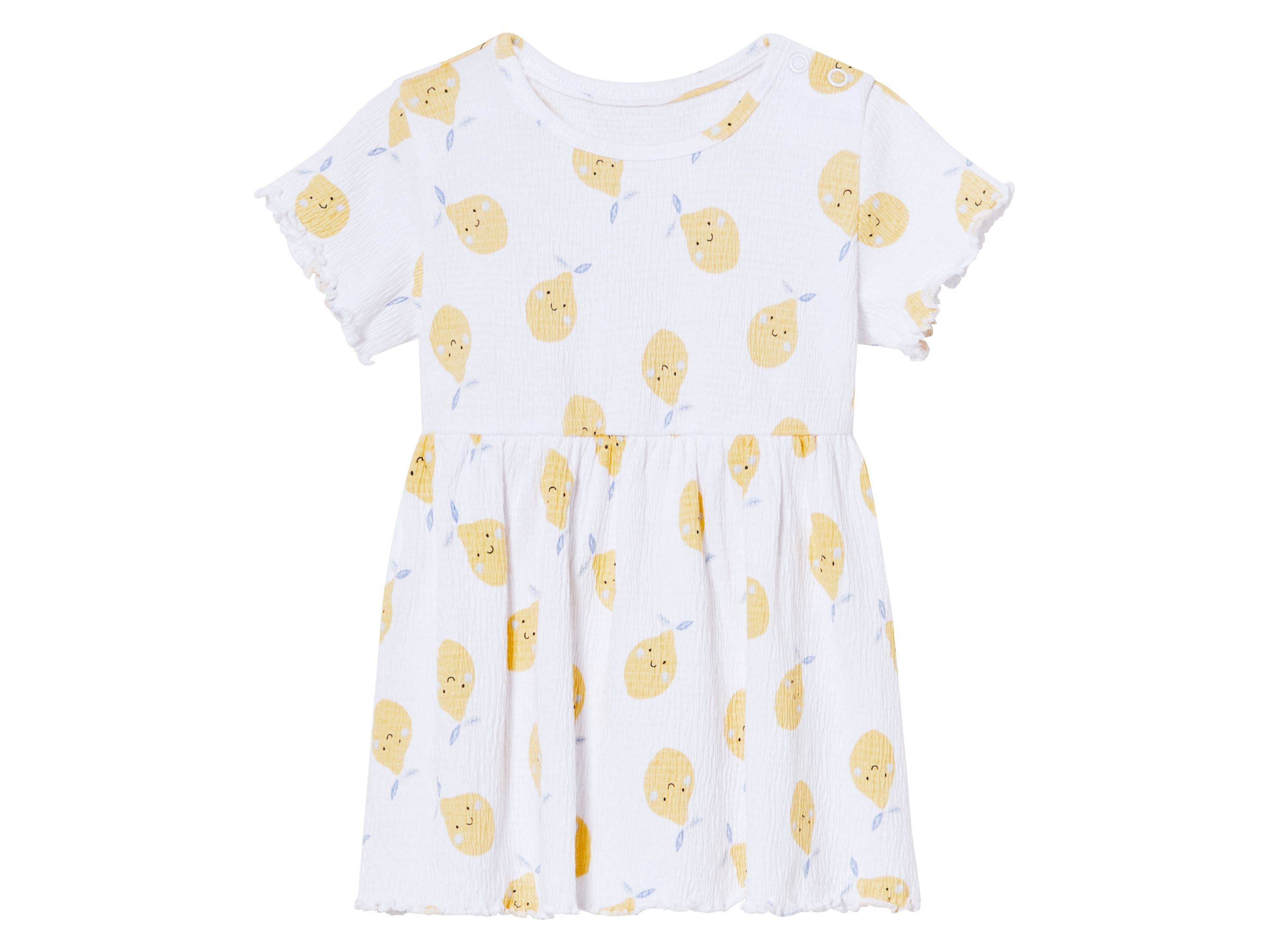 lupilu® Robe bébé  (blanc, 50/56)