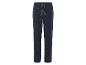 Pantalon de pyjama bleu marine avec imprimé de cavaliers verts.