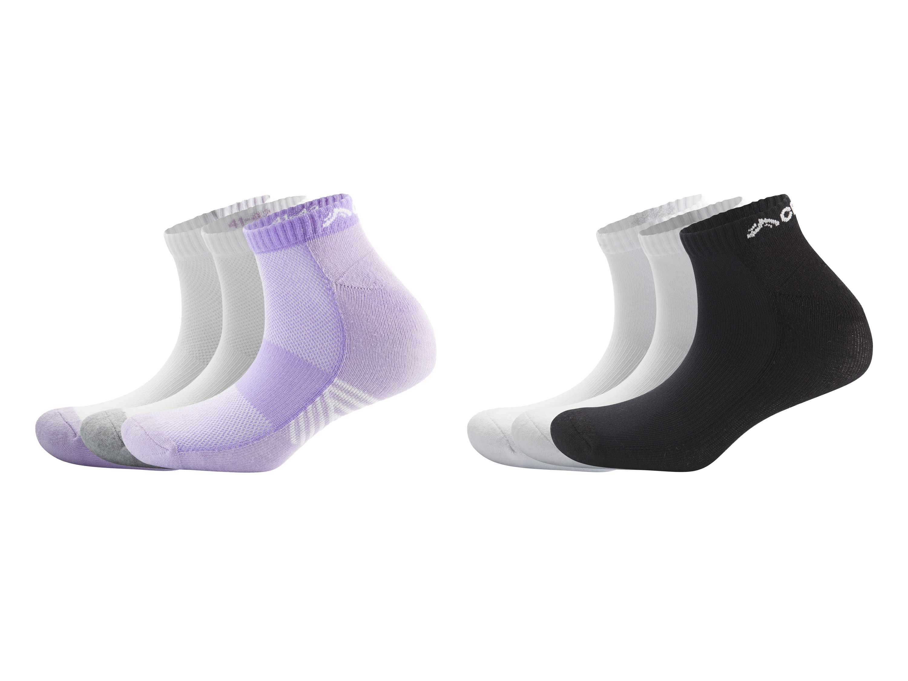 CRIVIT Lot de 3 paires de socquettes de sport femme