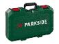 Boîte à outils verte Parkside.