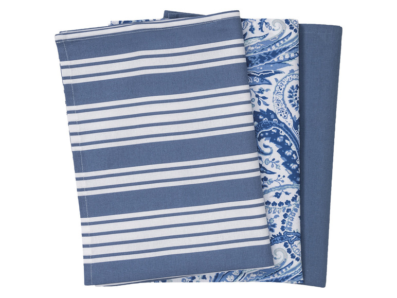 Aller en mode plein écran : LIVARNO home Lot de 3 torchons, 50 x 70 cm - Image 2