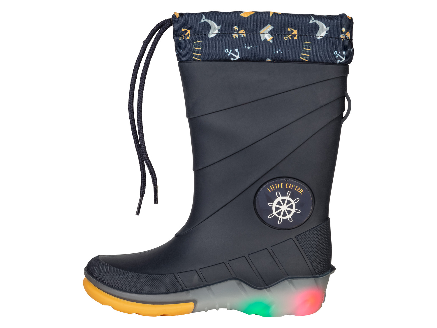 Bottes de pluie lumineuses petit garçon LIDL