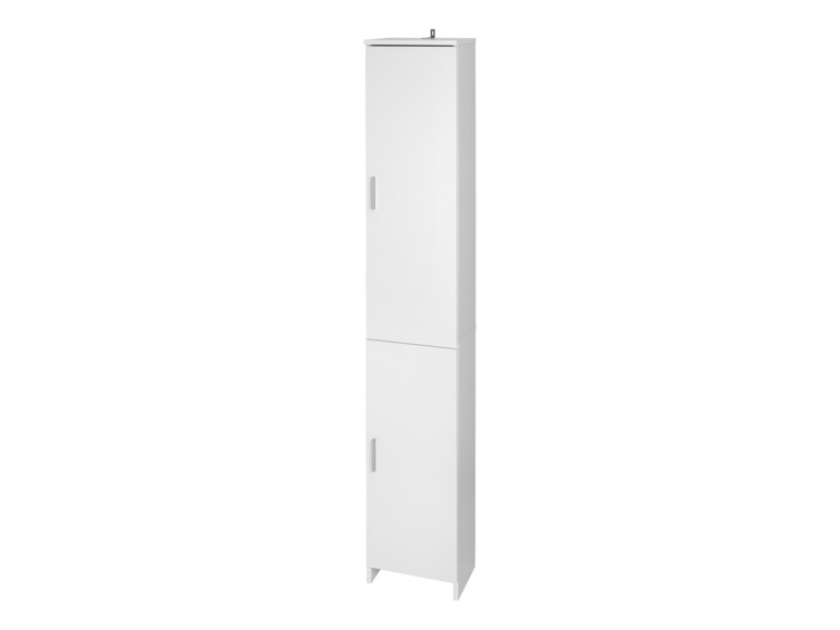 Aller en mode plein écran : LIVARNO home Meuble d'appoint Liverpool, 32 x 190 x 25 cm, blanc - Image 1