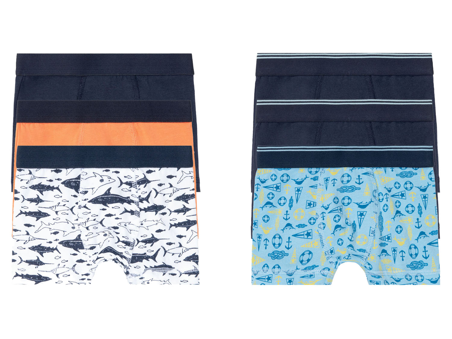 lupilu® Lot de 3 boxers petit garçon