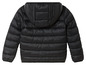 Veste matelassée noire à capuche