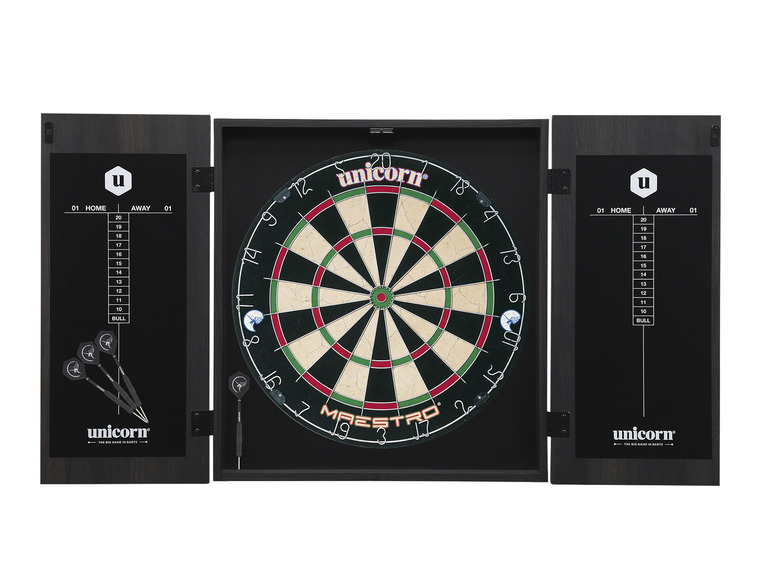 Aller en mode plein écran : Centre de fléchettes Maestro Home, avec 6 fléchettes - Image 1