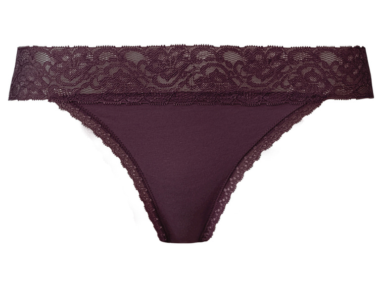 Aller en mode plein écran : esmara® Lot de 5 strings à dentelle femme - Image 13
