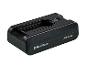 Batterie rechargeable noire 24V 4.0Ah avec détails gris.