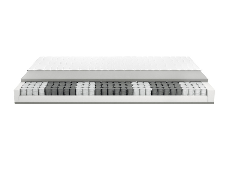 Aller en mode plein écran : LIVARNO home Matelas à ressorts ensachés, 7 zones, H2, 140 x 190 cm - Image 6